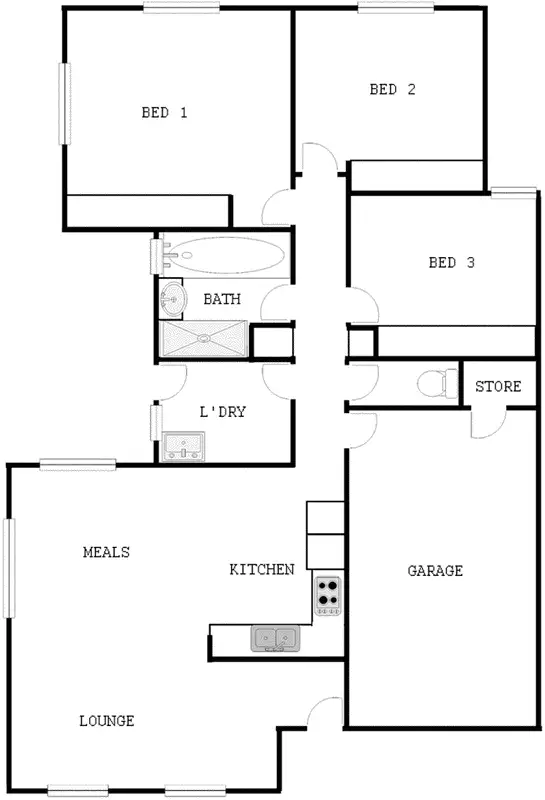 Floorplan of Homely house listing, 16 Heighway Street, Macgregor ACT 2615