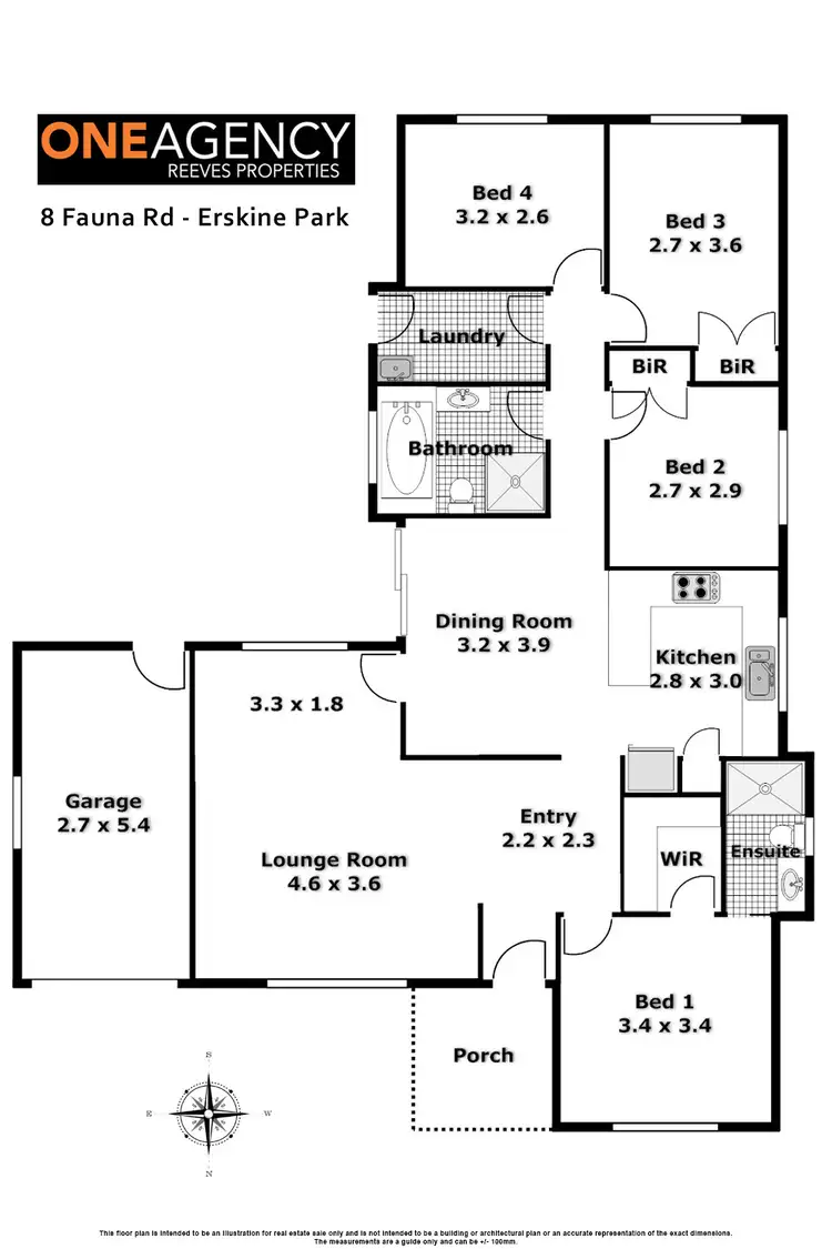 Floorplan of Homely house listing, 8 Fauna Road, Erskine Park NSW 2759