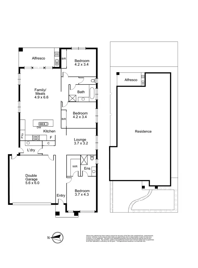 Floorplan of Homely house listing, 10 Blayney Avenue, Kalkallo VIC 3064