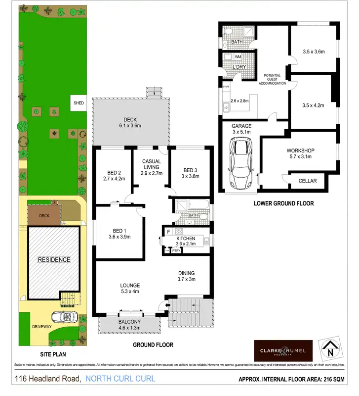 Floorplan of Homely house listing, 116 Headland Road, North Curl Curl NSW 2099