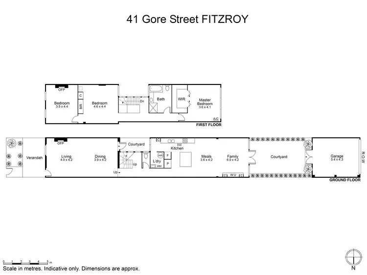 Floorplan of Homely terrace listing, 41 Gore Street, Fitzroy VIC 3065