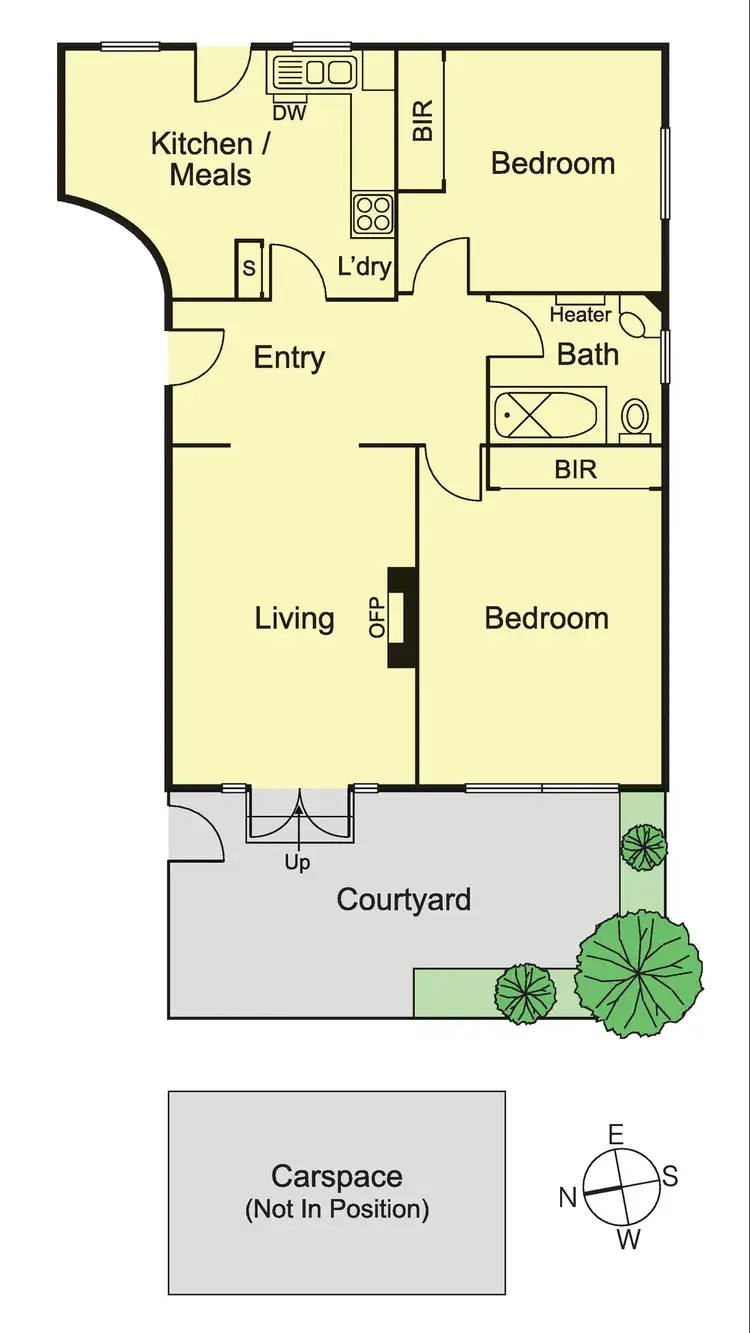 Floorplan of Homely apartment listing, 2/1a Boondara Grove, St Kilda East VIC 3183
