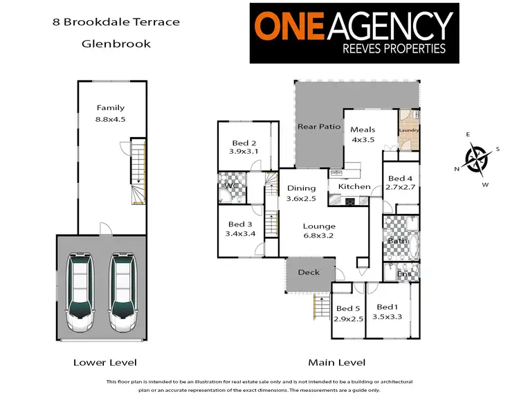 Floorplan of Homely house listing, 8 Brookdale Terrace, Glenbrook NSW 2773