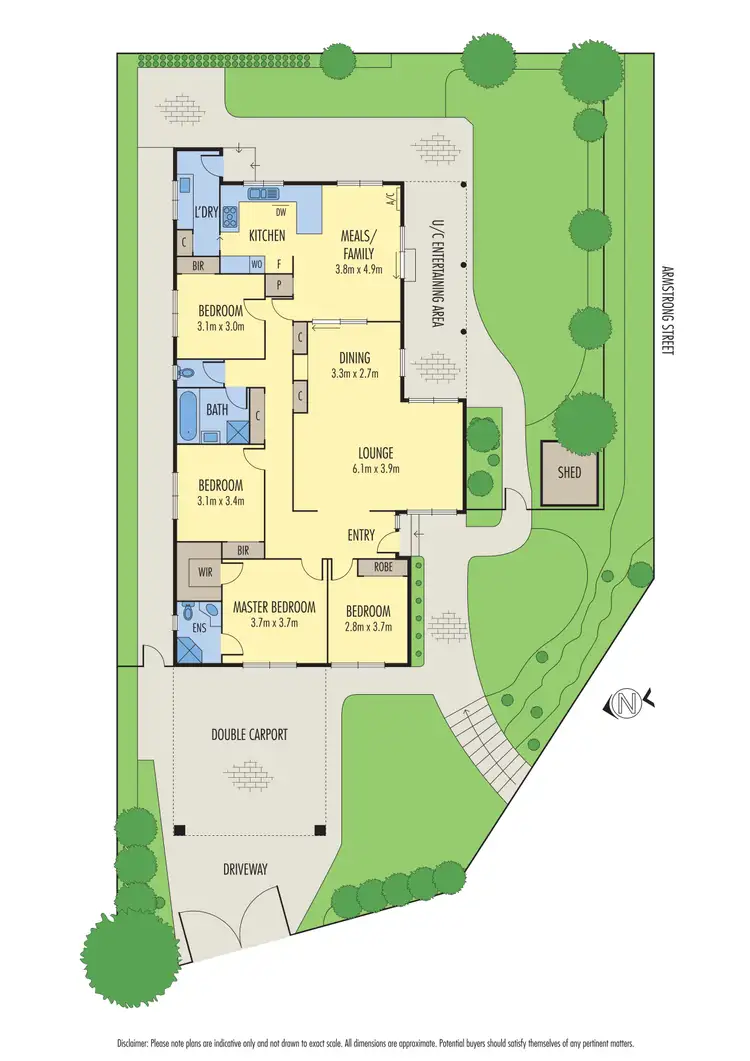 Floorplan of Homely house listing, 16 Gilmour Court, Greensborough VIC 3088