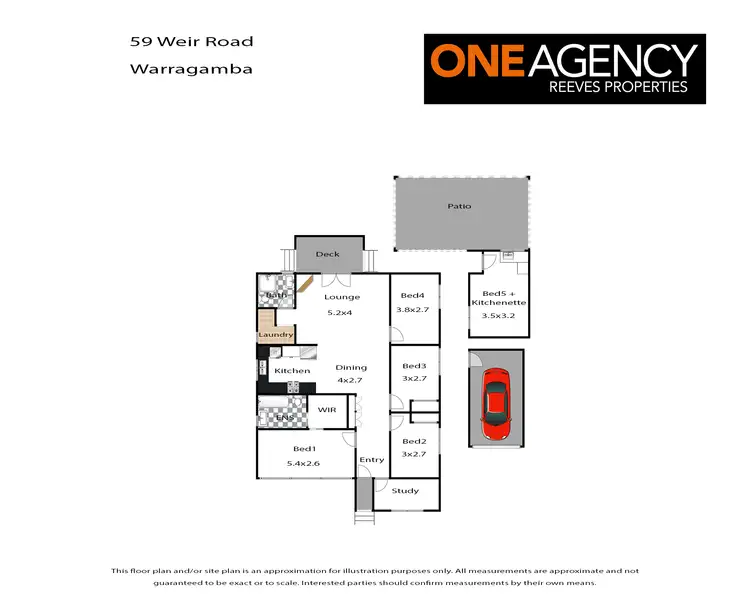Floorplan of Homely house listing, 59 Weir Road, Warragamba NSW 2752