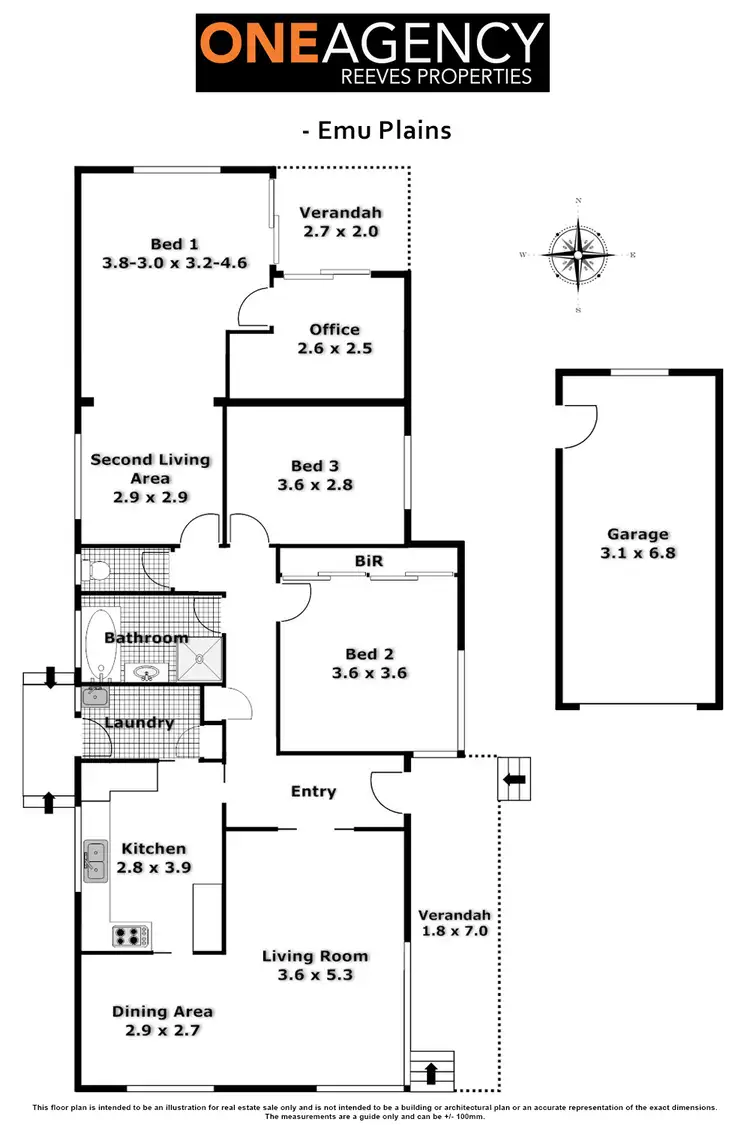 Floorplan of Homely house listing, 37 Gwandalan Street, Emu Plains NSW 2750