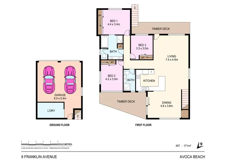 Floorplan of Homely house listing, 8 Franklin Avenue, Avoca Beach NSW 2251