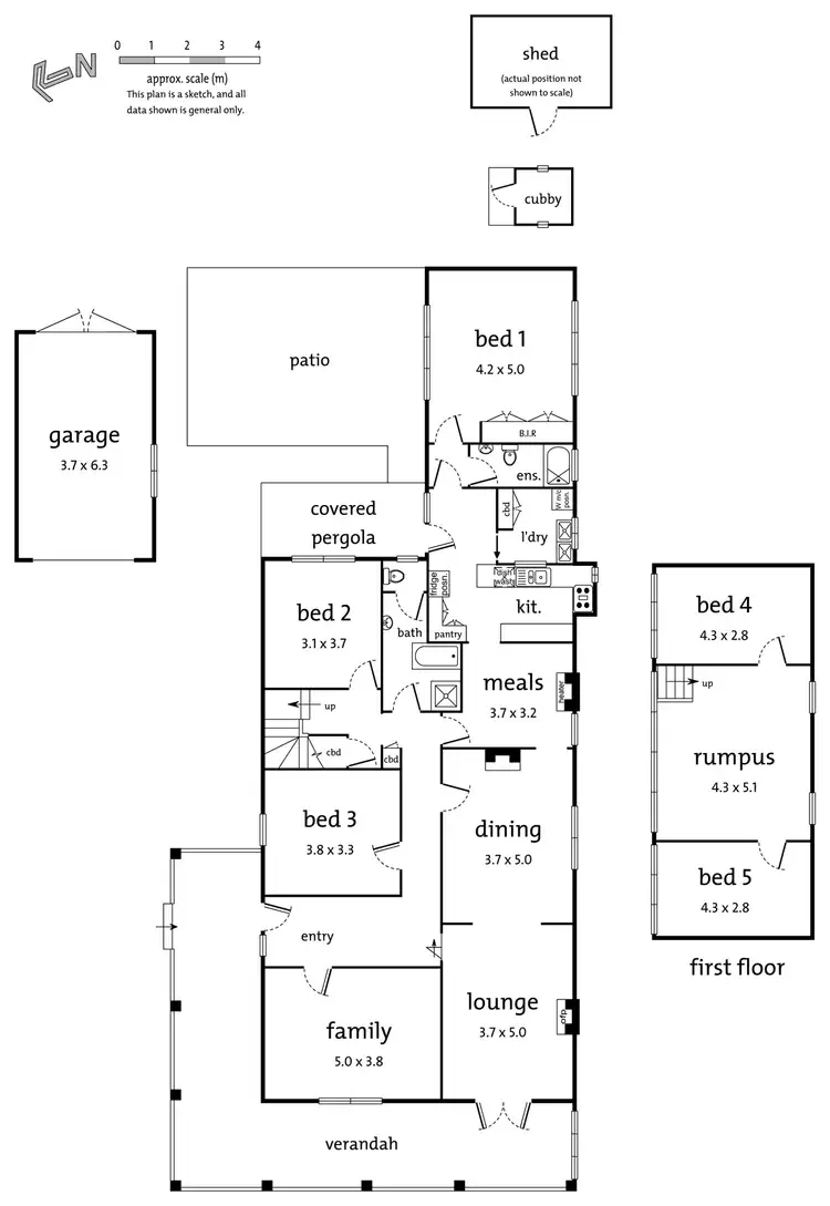 Floorplan of Homely house listing, 20 Louise Avenue, Mont Albert VIC 3127