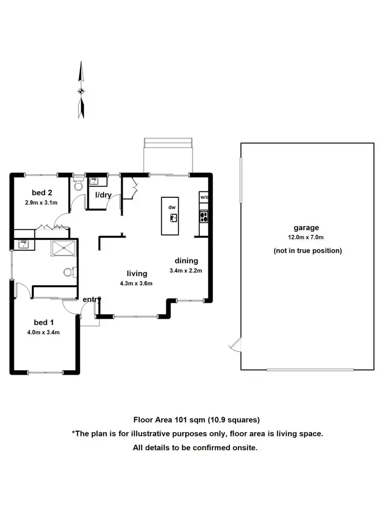 Floorplan of Homely house listing, 48 Station Street, Coldstream VIC 3770