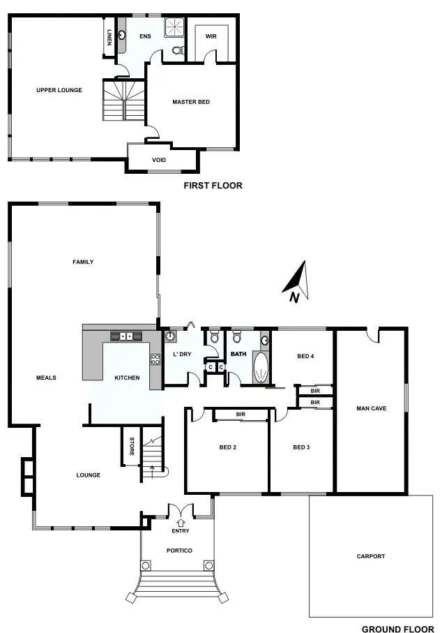 Floorplan of Homely house listing, 214 Oceanic Drive, City Beach WA 6015