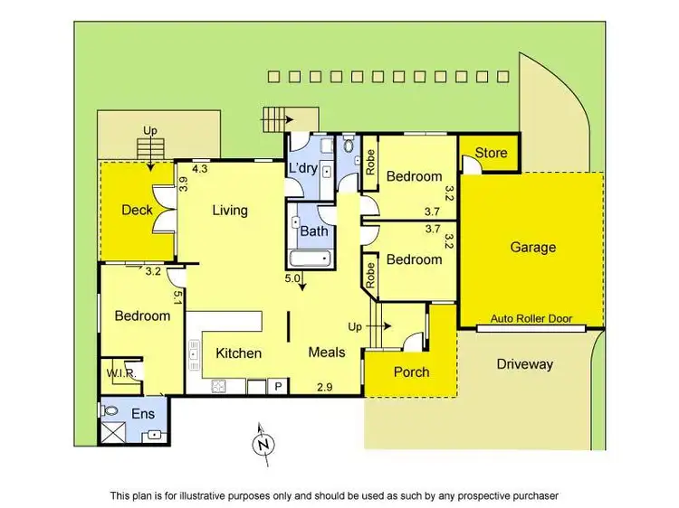 Floorplan of Homely unit listing, 3/37 Scotland Avenue, Greensborough VIC 3088