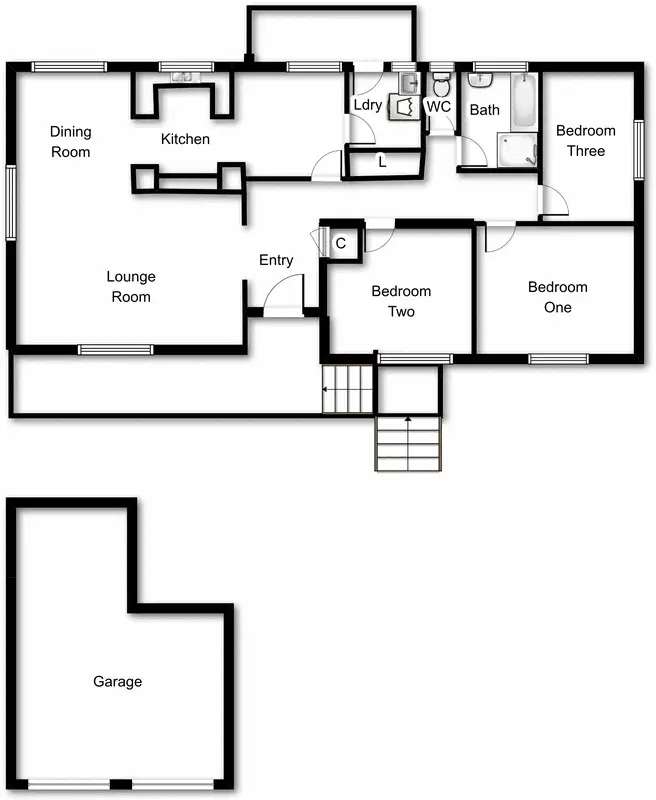 Floorplan of Homely house listing, 46 Lambrigg Street, Farrer ACT 2607