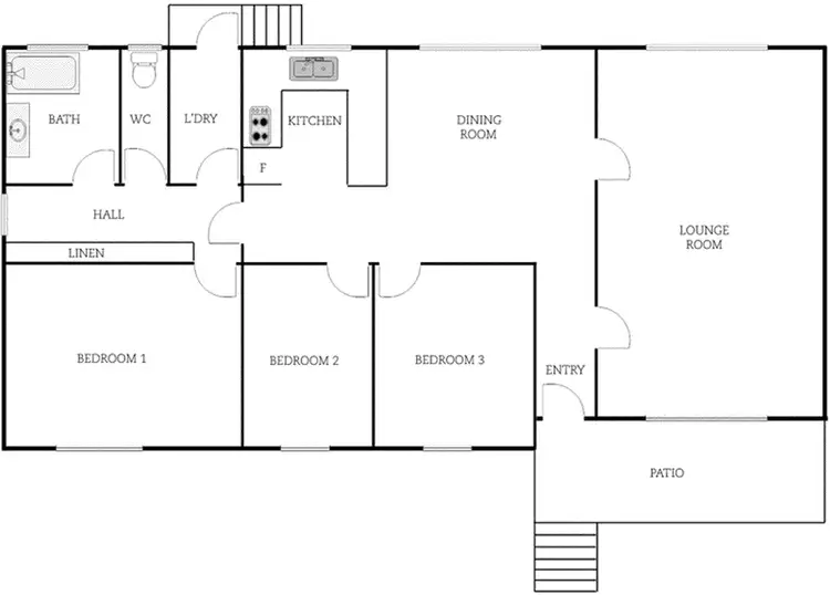 Floorplan of Homely house listing, 6 Lelta Place, Giralang ACT 2617