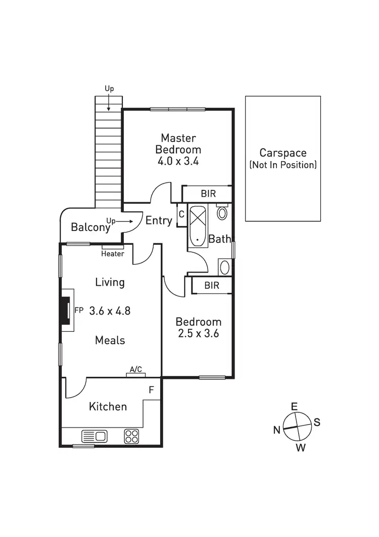 Floorplan of Homely apartment listing, 2/21 Ashleigh Road, Armadale VIC 3143