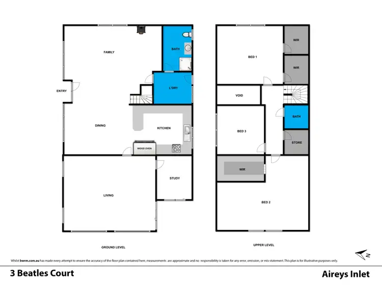 Floorplan of Homely house listing, 3 Beatles Court, Aireys Inlet VIC 3231