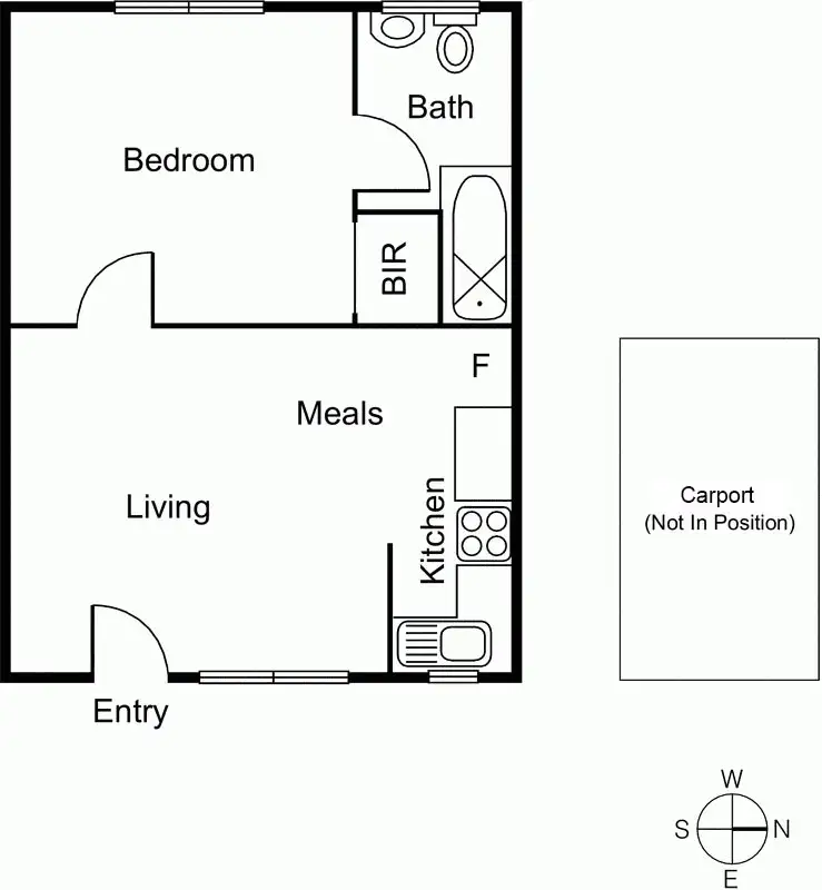 Floorplan of Homely apartment listing, 7/65 Elizabeth Street, Richmond VIC 3121