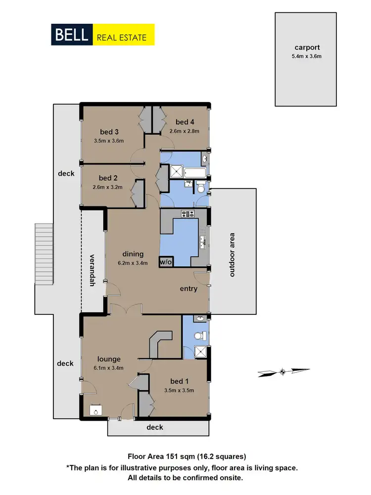 Floorplan of Homely house listing, 1241 Mount Dandenong Tourist Road, Kalorama VIC 3766