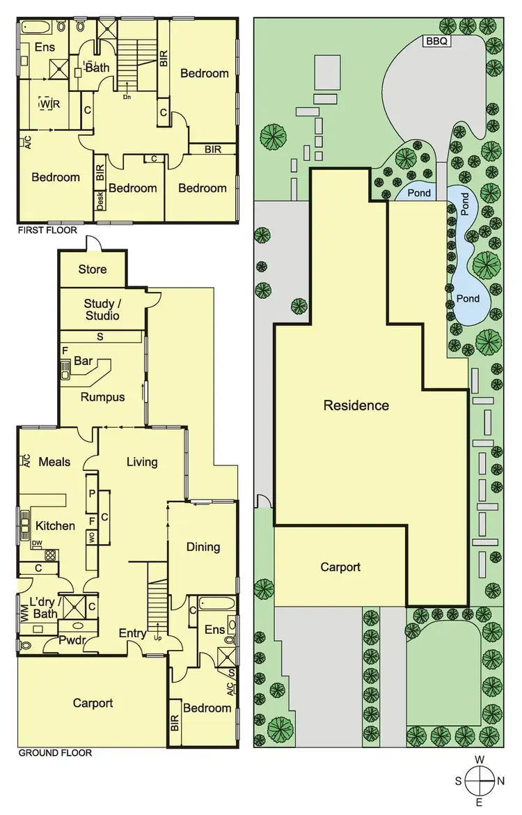 Floorplan of Homely house listing, 23 Kent Grove, Caulfield North VIC 3161