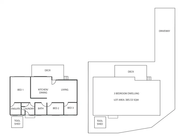 Floorplan of Homely house listing, 1b/29 Murray Street, Apollo Bay VIC 3233