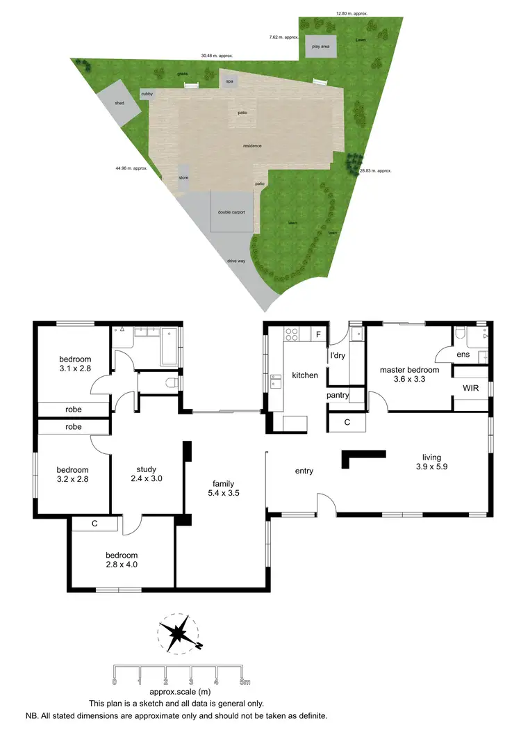 Floorplan of Homely house listing, 8 Haven Court, Mitcham VIC 3132