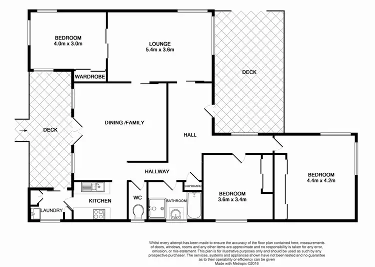 Floorplan of Homely house listing, 20 Frazer Street, Daylesford VIC 3460