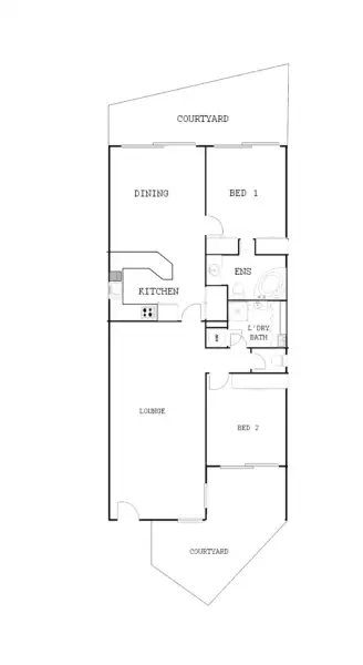 Floorplan of Homely unit listing, 28/44 Jerrabomberra Avenue, Narrabundah ACT 2604