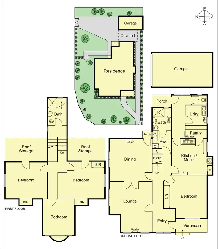 Floorplan of Homely house listing, 40 Snowdon Avenue, Caulfield VIC 3162