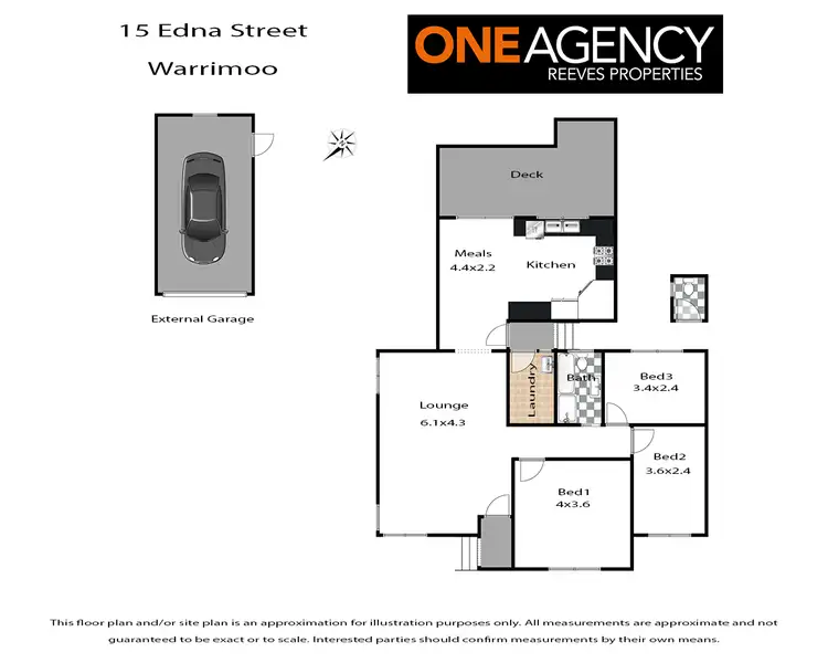 Floorplan of Homely house listing, 15 Edna Street, Warrimoo NSW 2774