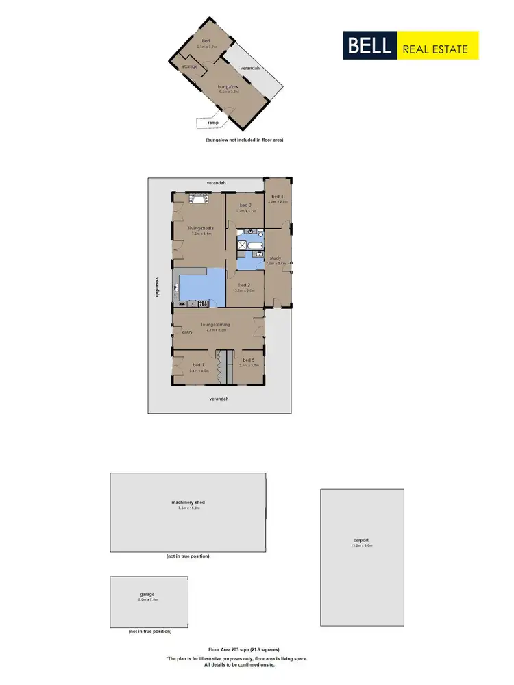 Floorplan of Homely house listing, 989 Macclesfield Road, Yellingbo VIC 3139