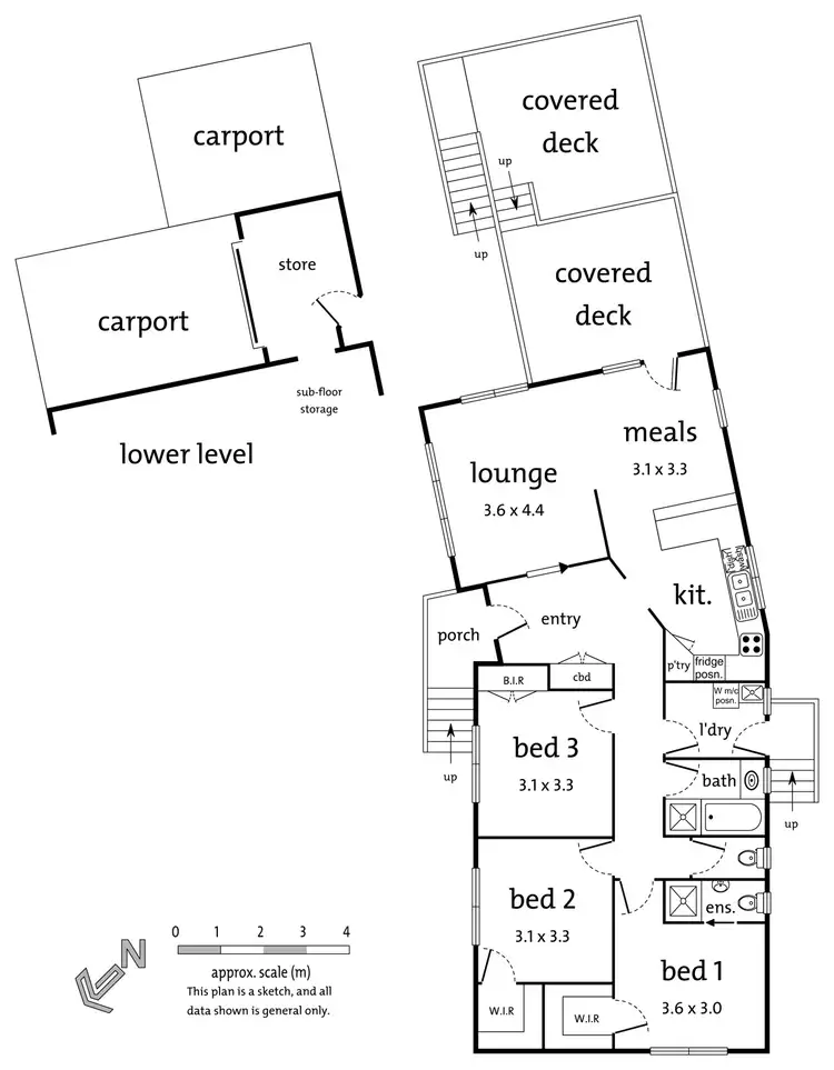 Floorplan of Homely house listing, 14 Selina Avenue, Mooroolbark VIC 3138