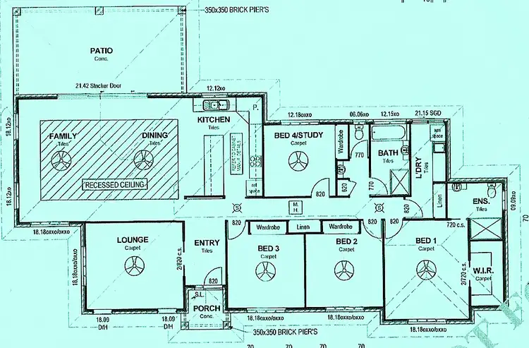 Floorplan of Homely rural property listing, 51 Clifton Street, Gracemere QLD 4702