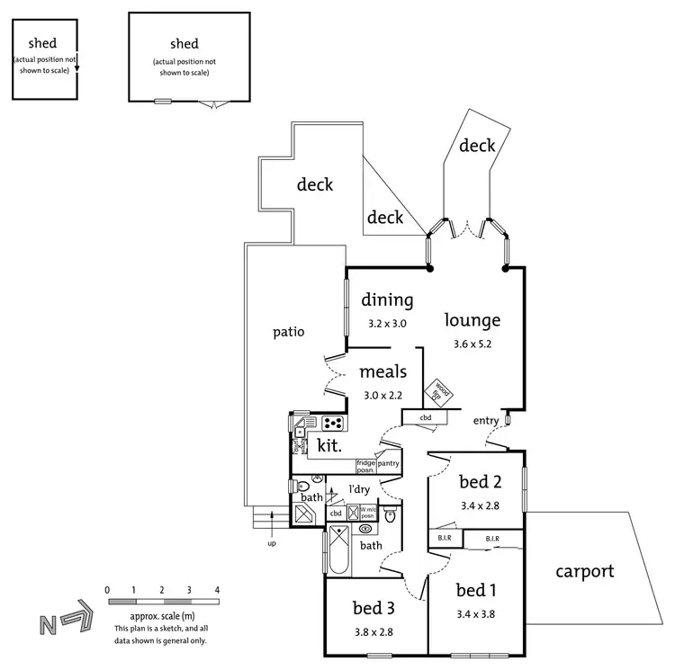 Floorplan of Homely house listing, 5 Anembo Court, Doncaster VIC 3108