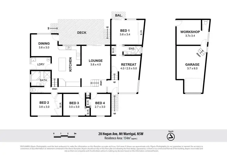 Floorplan of Homely house listing, 28 Hogan Avenue, Mount Warrigal NSW 2528