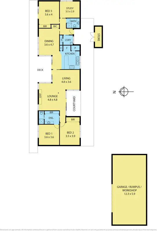 Floorplan of Homely rural property listing, 565 Gundrys Road, Bellbrae VIC 3228