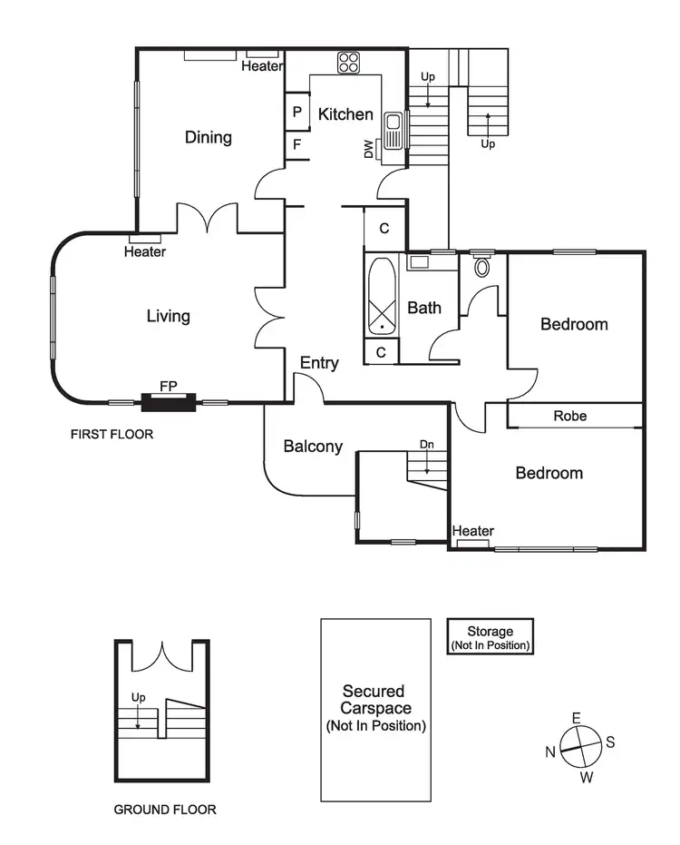 Floorplan of Homely apartment listing, 2/39a Balaclava Road, St Kilda East VIC 3183