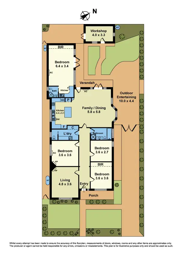 Floorplan of Homely house listing, 25 Mirls Street, Newport VIC 3015