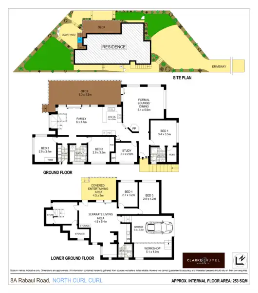 Floorplan of Homely house listing, 8a Rabaul Road, North Curl Curl NSW 2099