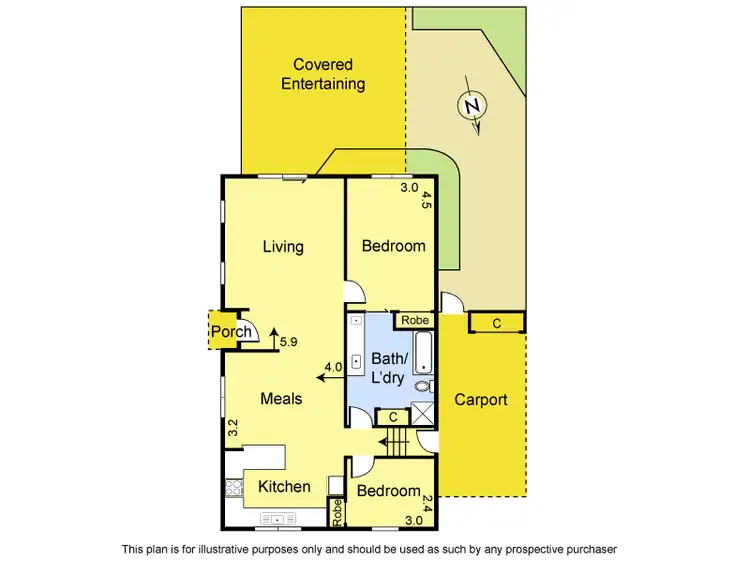 Floorplan of Homely unit listing, 8/21 Wensley Street, Diamond Creek VIC 3089