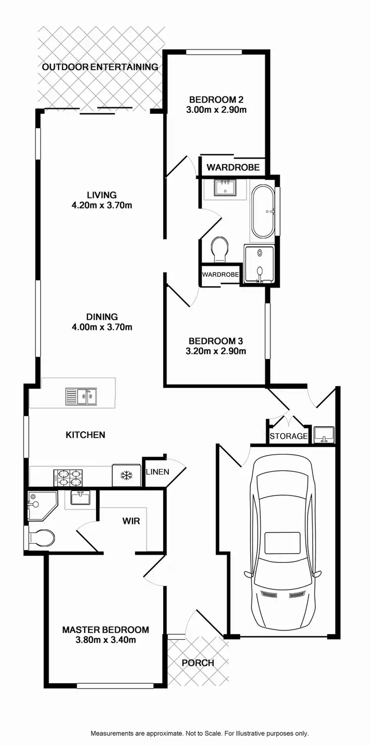 Floorplan of Homely house listing, 8 Rowley Street, Elizabeth Hills NSW 2171
