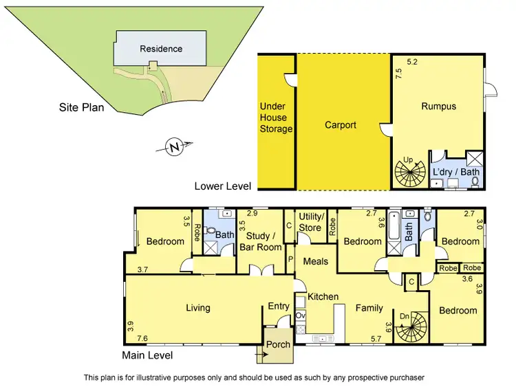 Floorplan of Homely house listing, 64 Astley Street, Montmorency VIC 3094
