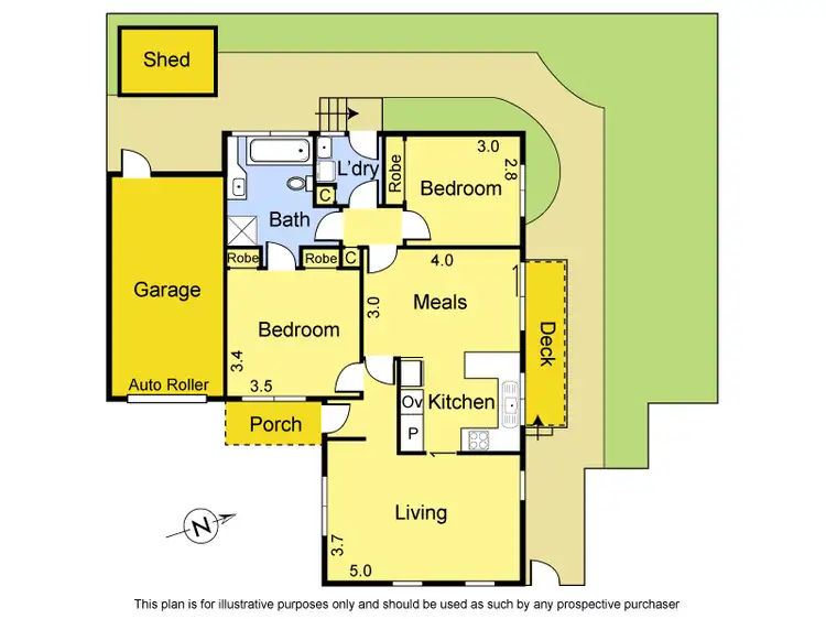 Floorplan of Homely unit listing, 4/107 Bible Street, Eltham VIC 3095