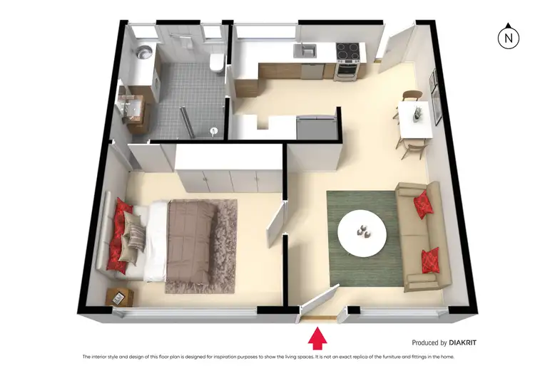 Floorplan of Homely unit listing, 6/33-35 Roberts Street Frankston, Frankston VIC 3199