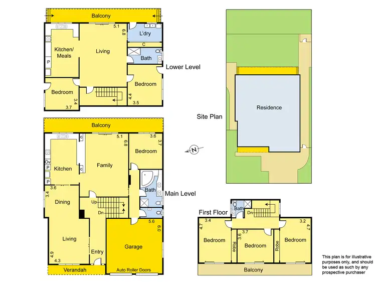 Floorplan of Homely house listing, 44 Manatunga Circuit, Greensborough VIC 3088