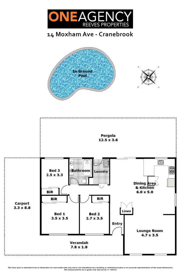 Floorplan of Homely house listing, 14 Moxham Street, Cranebrook NSW 2749