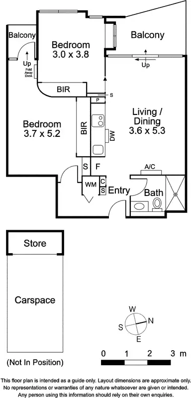 Floorplan of Homely apartment listing, 410/229 Toorak Road, South Yarra VIC 3141