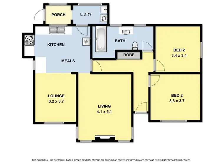 Floorplan of Homely house listing, 2 Malmsbury Road, Daylesford VIC 3460