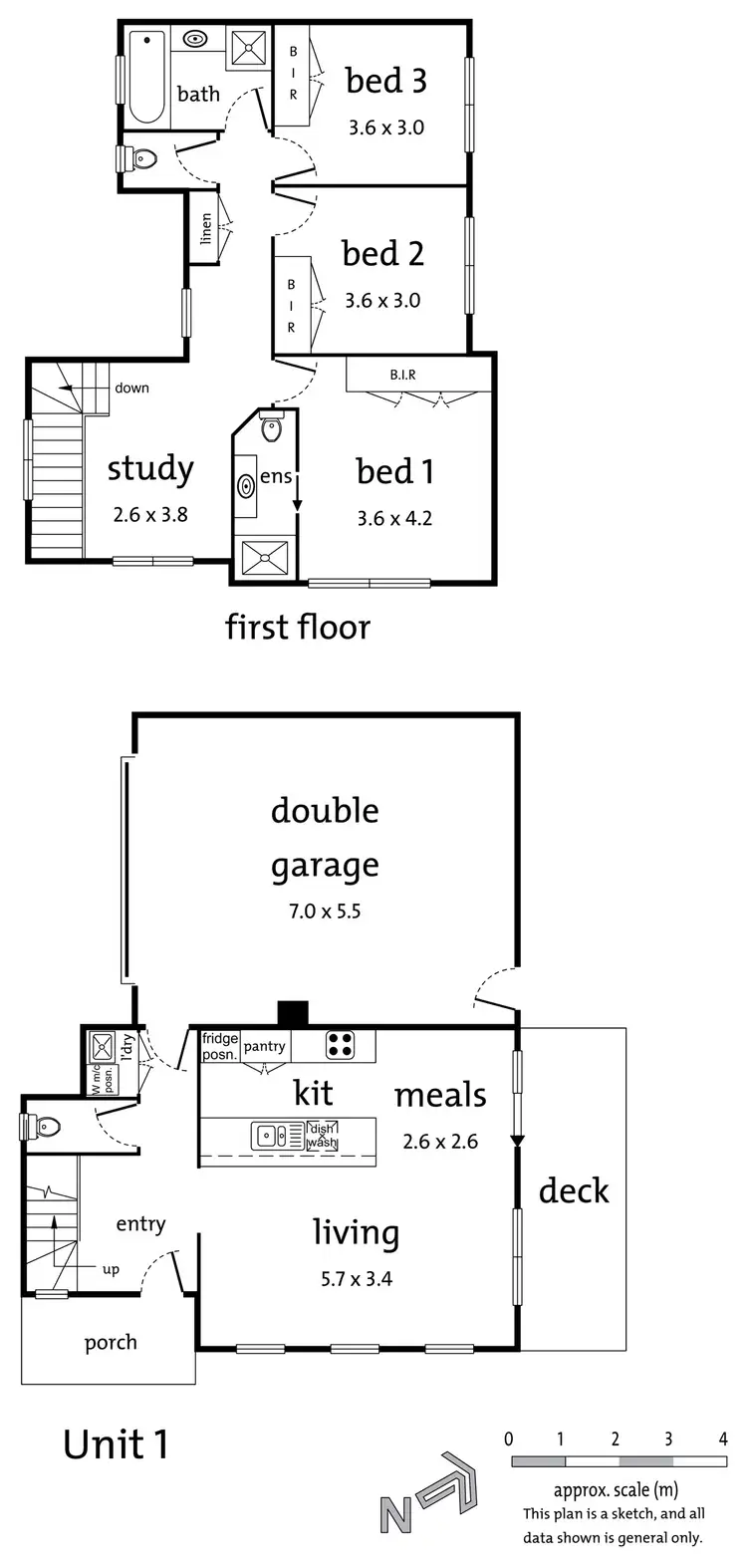 Floorplan of Homely townhouse listing, 1/15 Holland Road, Ringwood East VIC 3135