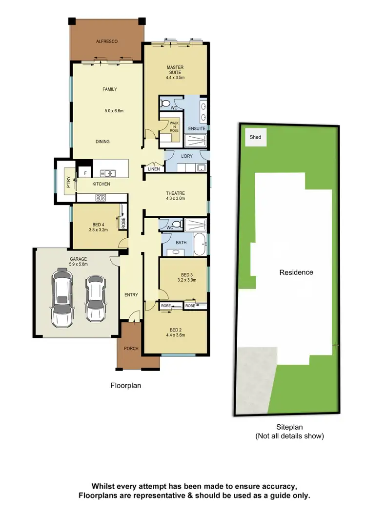 Floorplan of Homely house listing, 44 Cootharaba Crescent, Warner QLD 4500