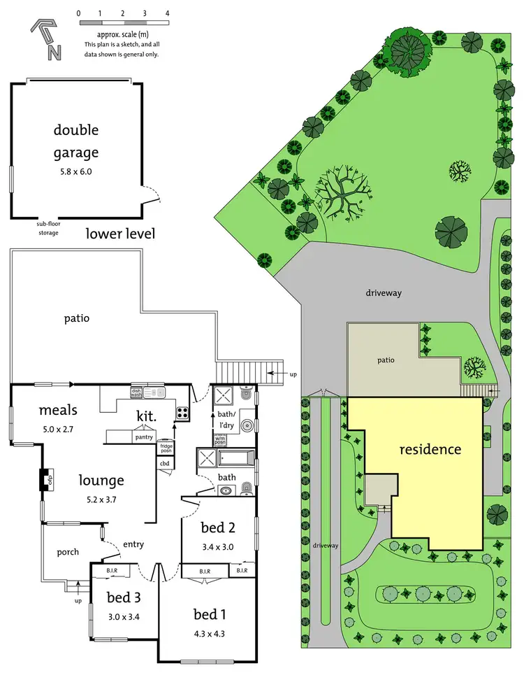 Floorplan of Homely house listing, 3 Buller Terrace, Templestowe Lower VIC 3107