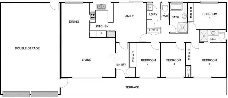 Floorplan of Homely house listing, 27 Connibere Crescent, Oxley ACT 2903